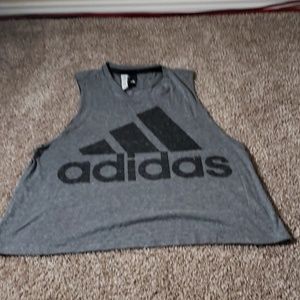 Gray and black tank top new never worn